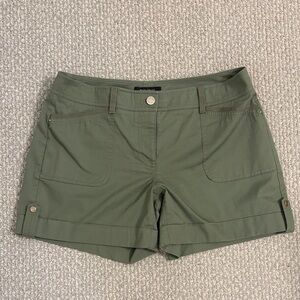 White House Black Market Sage Green Women's Cargo Shorts